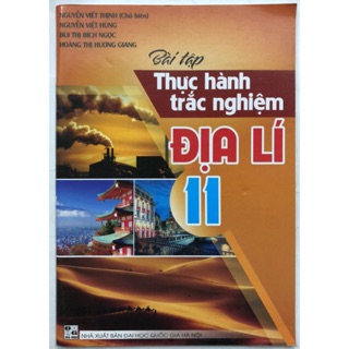 Sách - Bài tập Thực hành trắc nghiệm Địa Lí 11