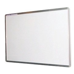 Bảng Mica trắng, viết bút lông, bảng thông báo viền Nhôm 60x100cm