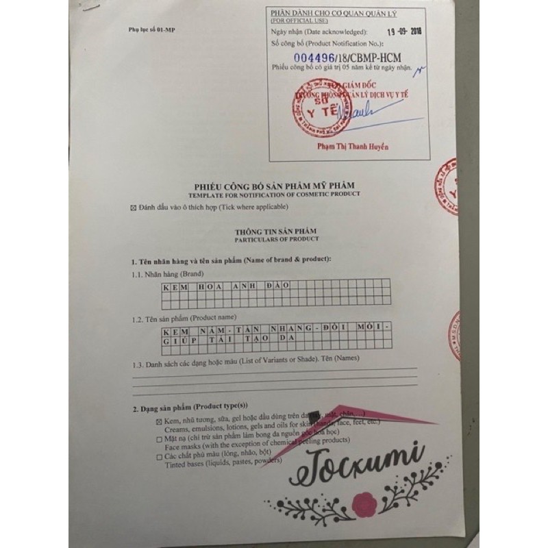 KEM HOA ANH ĐÀO - 3 MÀU [CÓ GIẤY CHỨNG NHẬN] | BigBuy360 - bigbuy360.vn