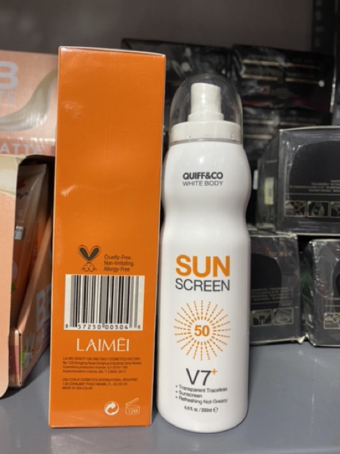 Xịt Chống Nắng HQ Sun Screen V7 G216 | BigBuy360 - bigbuy360.vn