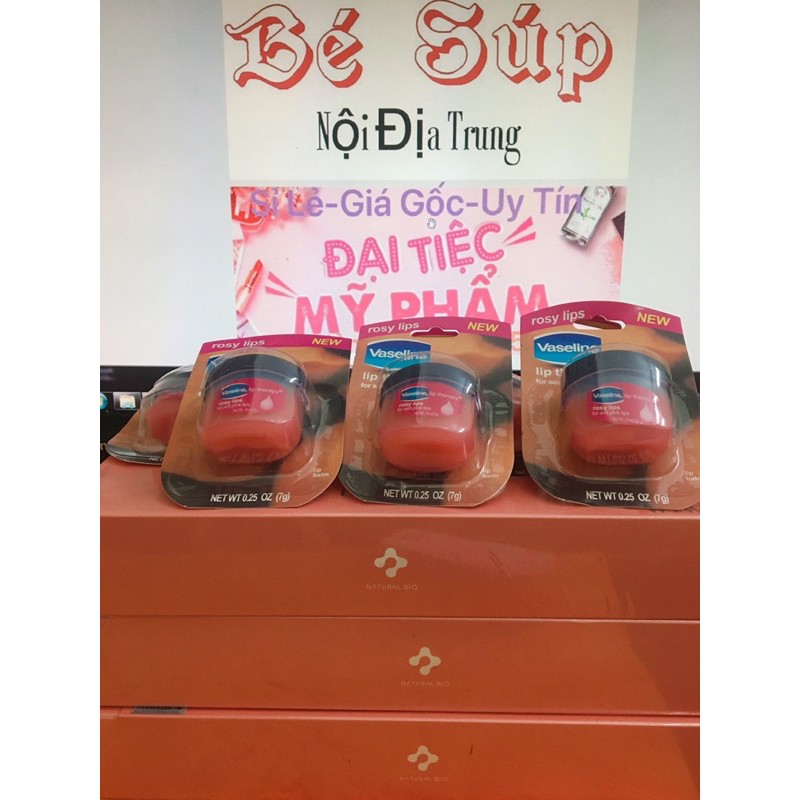 Son dưỡng môi VASELINE hồng