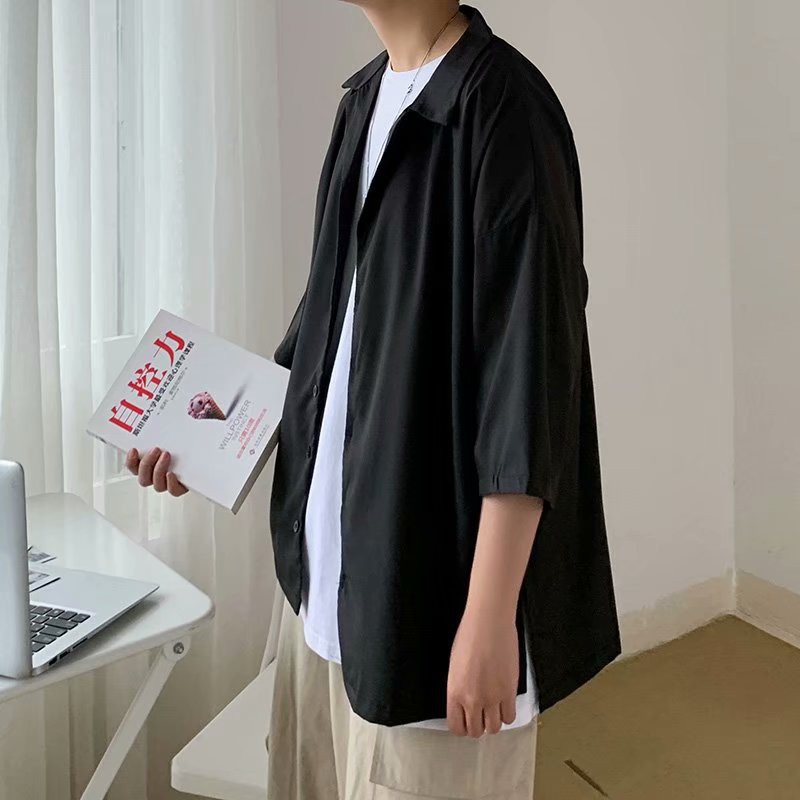 Fashion Men's Short Sleeve Round Neck T-shirt