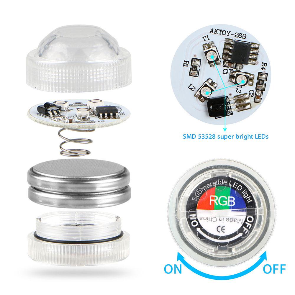 Đèn Led RGB Siêu Sáng Chống Thấm Nước Trang Trí Xe Hơi