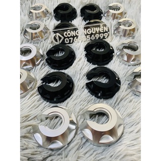 Chén phuộc cnc đen trắng cho phuộc Rcb