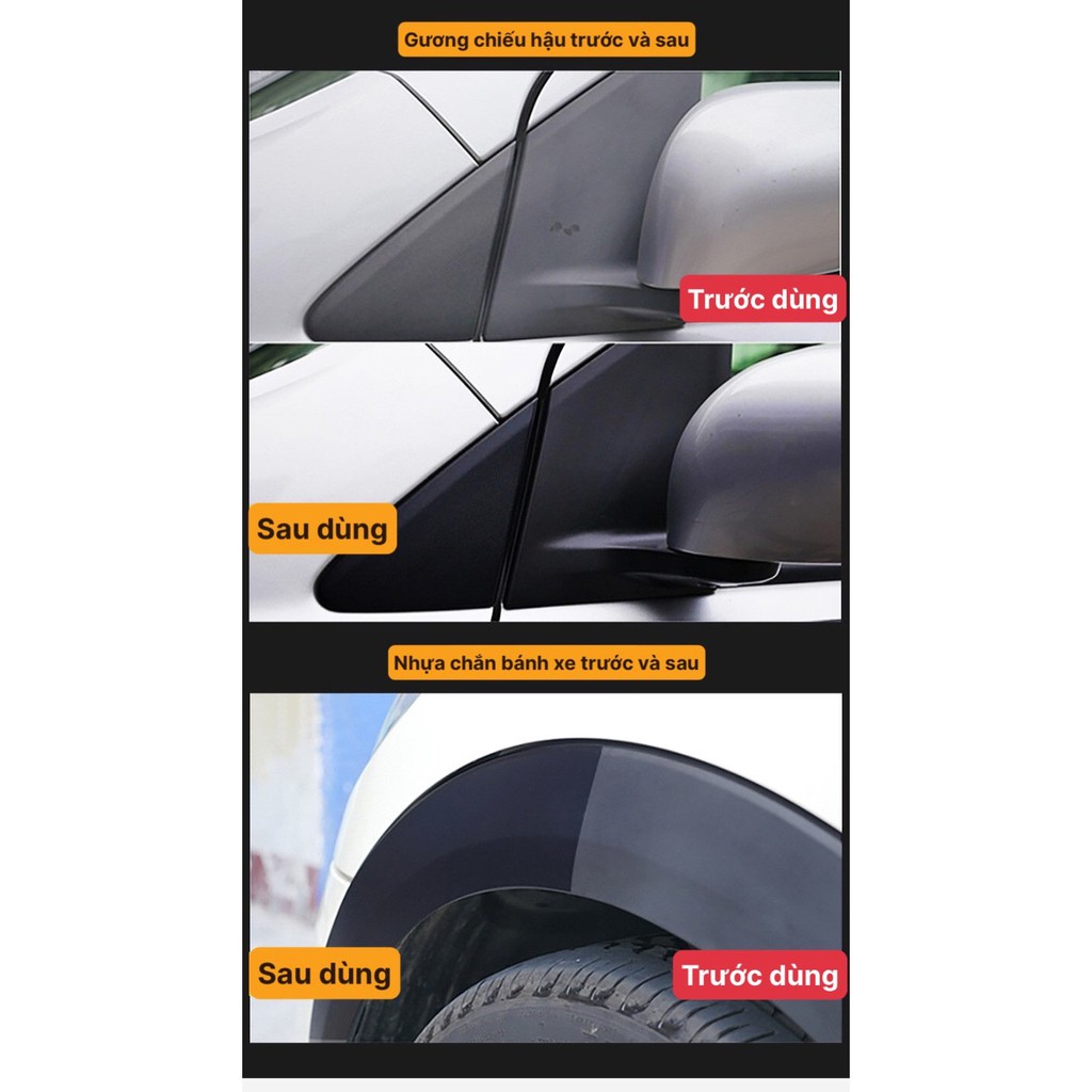 Dung Dịch Bảo Dưỡng, Làm Bóng Và Đen Nhựa Nhám, Ghế Da, Lốp Xe Hiệu Quả Trong 3 Tháng | BigBuy360 - bigbuy360.vn