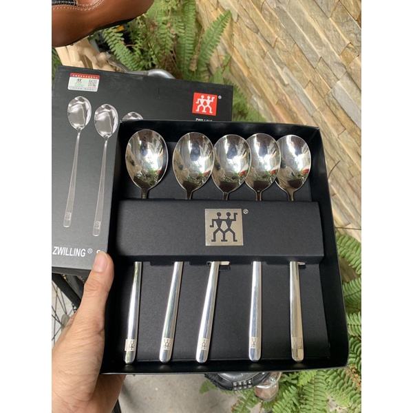 Set 5 thìa inox Đức (hàng xuất còn dư)