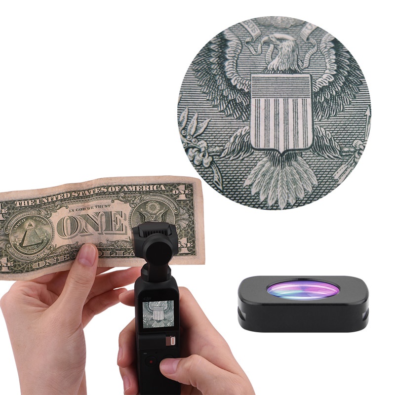 Ống Kính Máy Ảnh Cầm Tay Góc Rộng Từ Tính Cho DJI Pocket 2 / Osmo Pocket 1