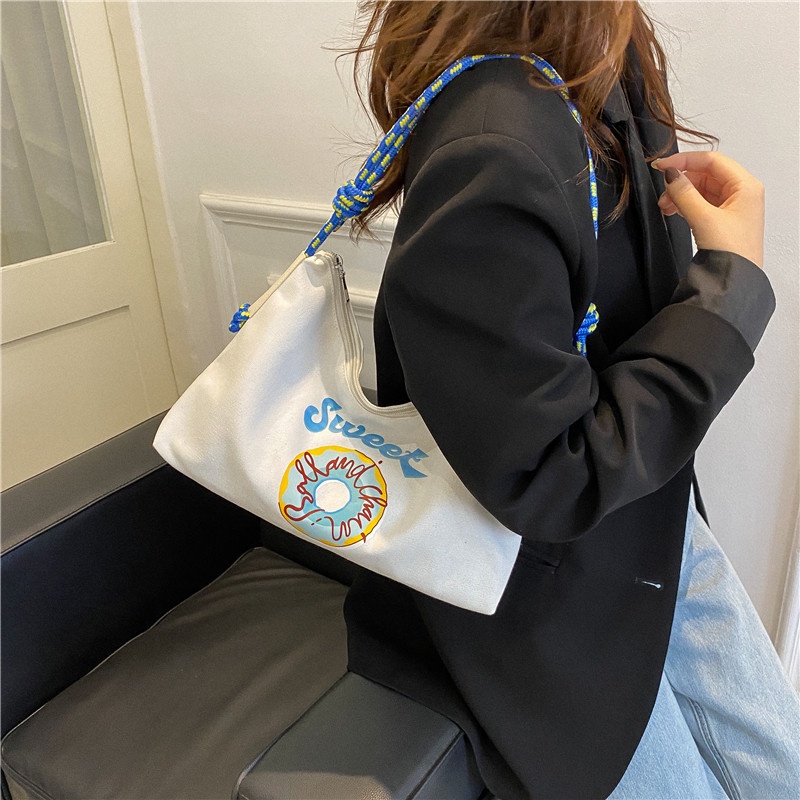 Túi Xách Vải Thiết Kế Đơn Giản Thời Trang Cho Nữ