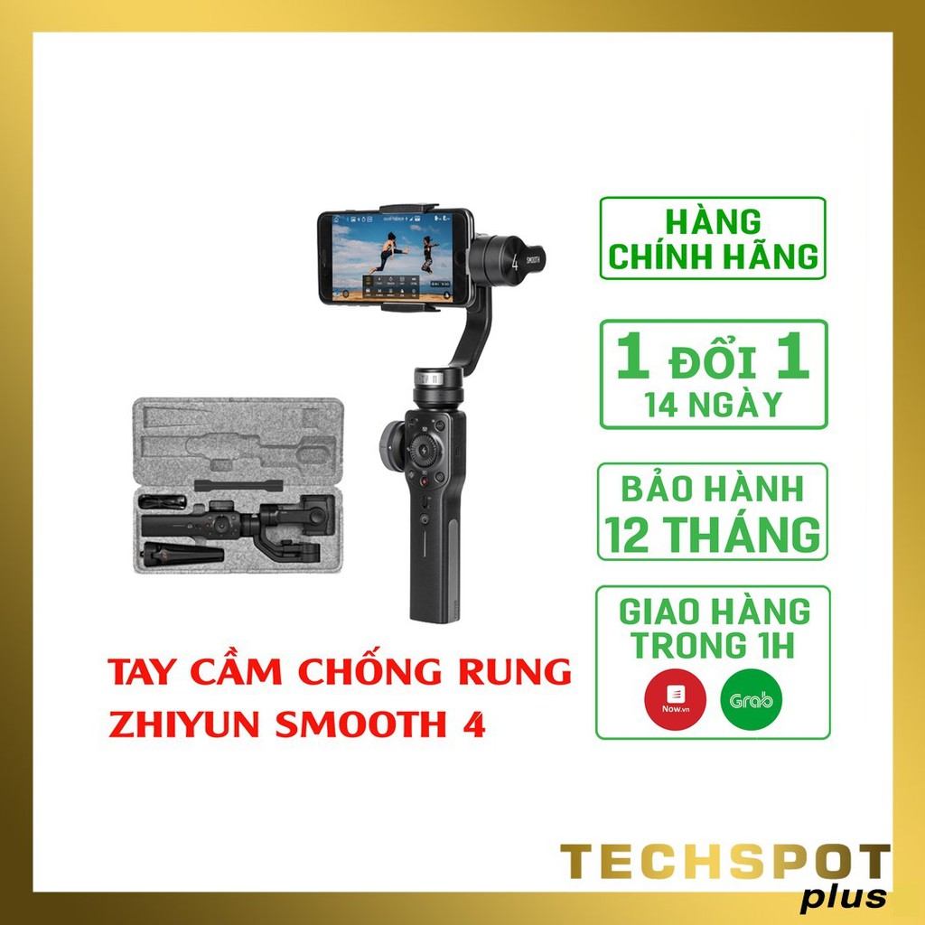 HÀNG CHÍNH HÃNG - Zhiyun Smooth 4 – Tay cầm gimbal chống rung | BigBuy360 - bigbuy360.vn