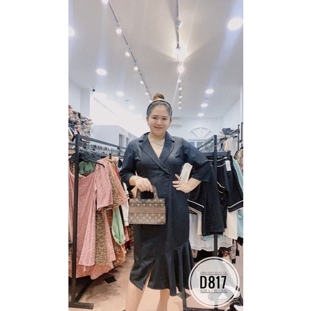 Bigsize Đầm đuôi cá D817