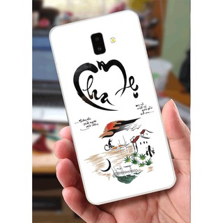 Ốp lưng Samsung J6 Plus (2018) (Dẻo) - Công Ơn Cha Mẹ