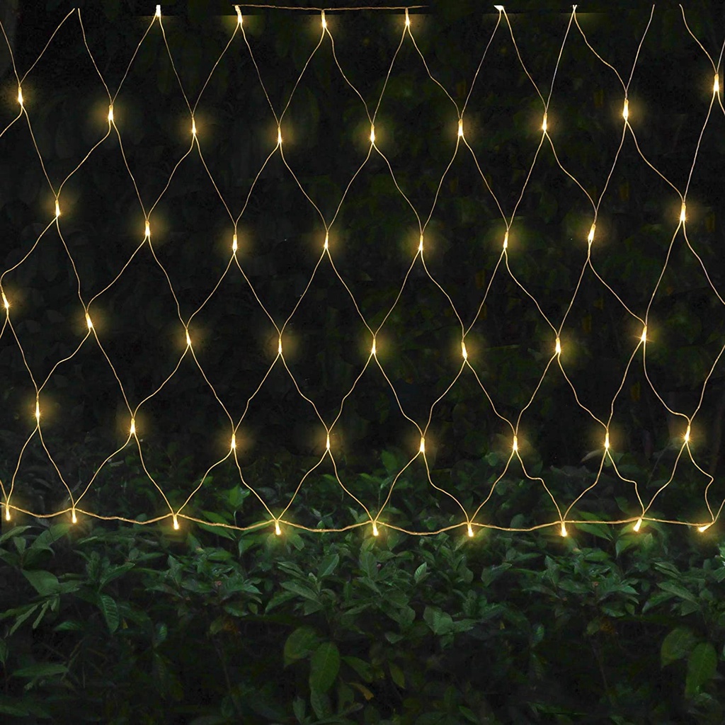 Rèm dây 100 đèn LED AC220V 1.5x1.5m 3x2m phích cắm EU trang trí chống nước