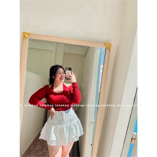 Chân Váy Nút 2 Tầng [ TNT SHOP BIGSIZE 60KG 90KG ]