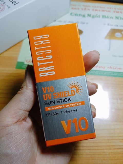 Thanh lăn chống nắng BRTC V10 UV Shield Sun Stick SPF50+PA++++