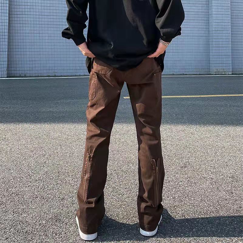 Hàng Có Sẵn Quần Dài Ống Loe Dáng Rộng Cổ Điển Thương Hiệu Châu Âu Và Cao Kenijima Phong Cách Retro Thời Trang Thương Hiệu Ov | BigBuy360 - bigbuy360.vn