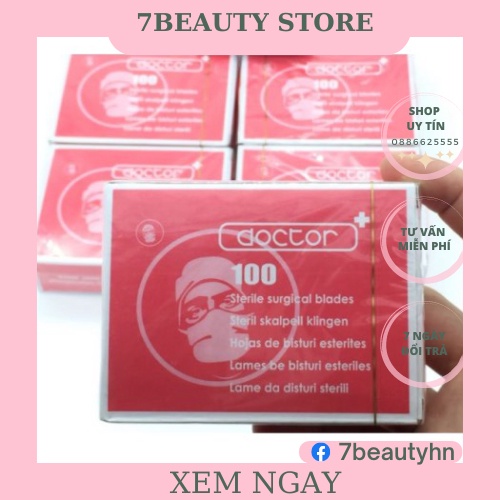 Dao rạch mụn hộp 100 chiếc