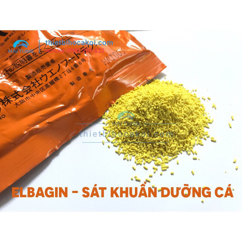 Chế phẩm sát khuẩn dưỡng cá ELBAGIN - YELLOWPOWDER 50g,100g