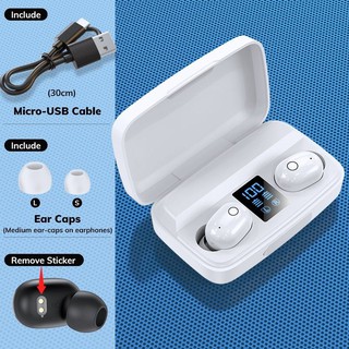 Tai nghe Bluetooth không dây TOPK T10 TWS chất lượng cao