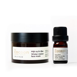 Bộ Mặt nạ bí đao cocoon 30ml + Dung dịch chấm mụn cocoon 5ml