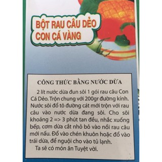 5 gói thạch con cá dẻo