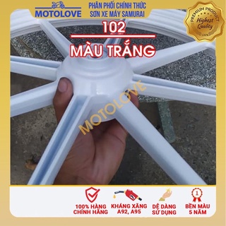 Sơn Sịt Samurai Chính Hãng Màu Trắng 102