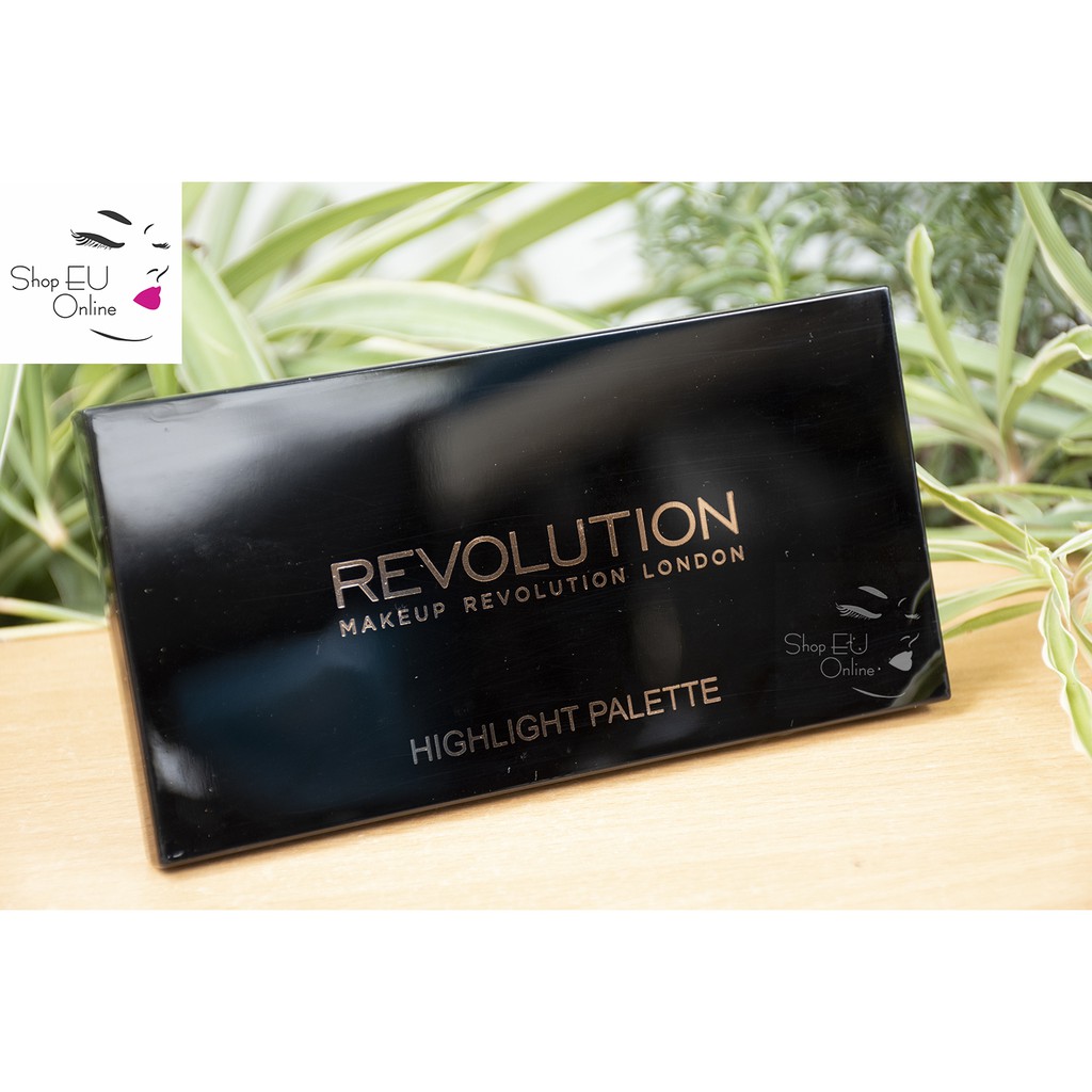 Phấn đánh khối 3 tông màu- Thực vật - Bảng tạo khối Highlighter Palette - Highlight - Makeup Revolution London