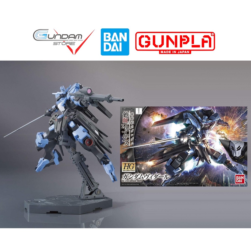 Mô Hình HG Vidar Gundam Bandai 1/144 HGIBO Iron Blooded Orphans Đồ Chơi Lắp Ráp Anime Nhật