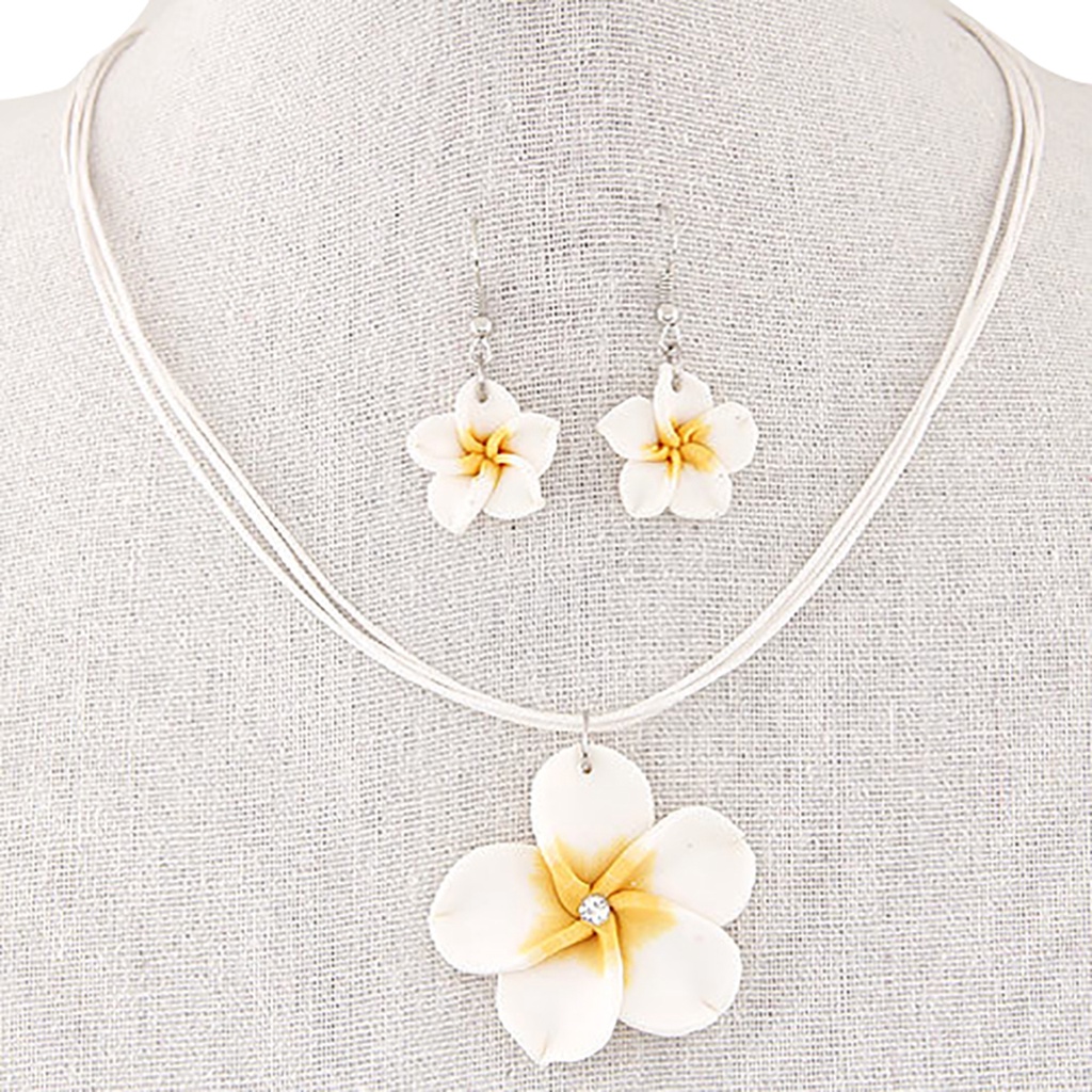 Bộ Trang Sức Hợp Kim Hình Hoa Quyến Rũ Thời Trang Dành Cho Nữ