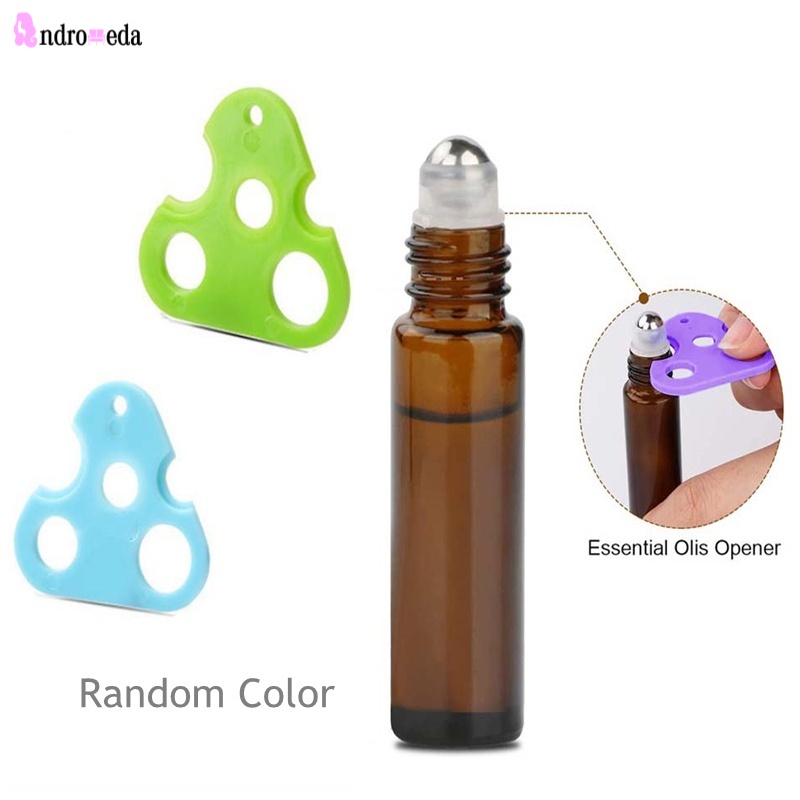 Dụng cụ mở nắp chai tinh dầu hình tam giác bằng nhựa đa năng màu sắc ngẫu nhiên
