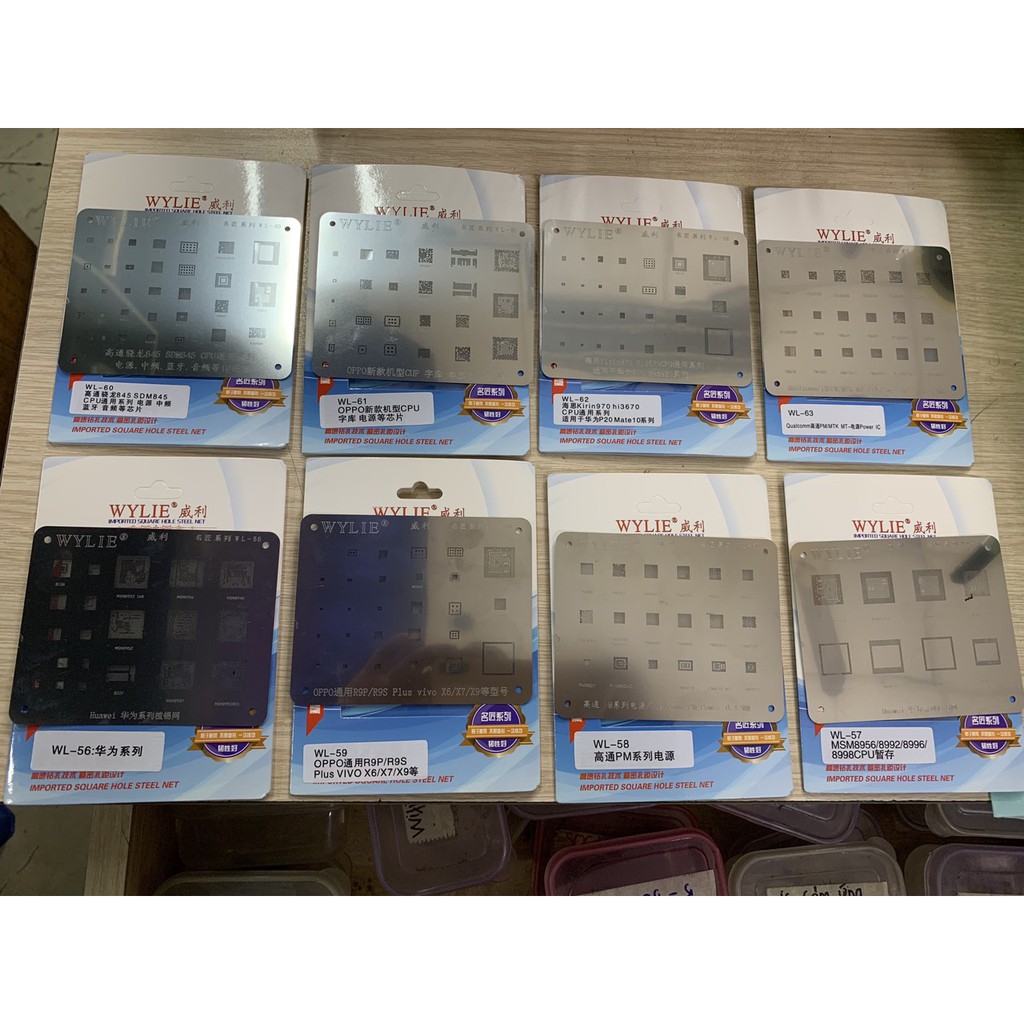 Vỉ làm chân ic Android, vỉ WL các loại
