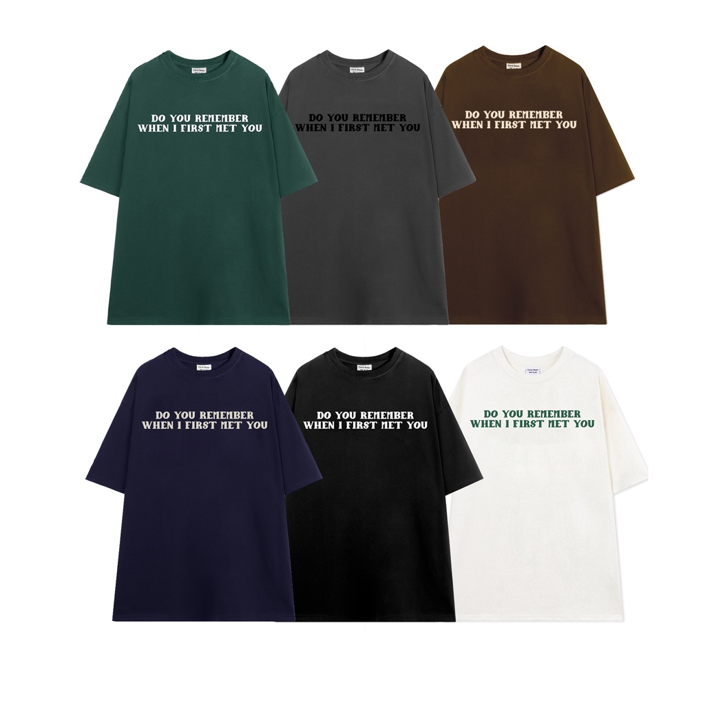 ÁO THUN FF FORM RỘNG REMEMBER TEE, VẢI THUN 2 CHIỀU COTTON 250GSM