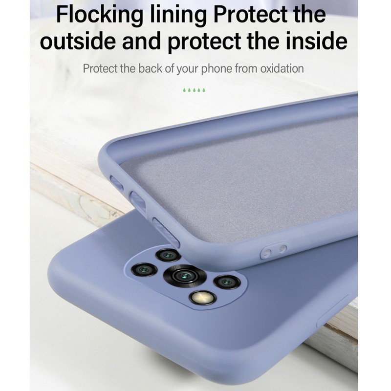 Ốp Lưng Xiaomi POCO X3 PRO Ốp Lưng Silicone Lỏng Có Từ Giá Đỡ Miễn Phí Dây Redmi POCO X3 NFC Nhẫn đế Đứng Bao Da Dây Đeo Dây Từ Tính Giá Đỡ POCO F2 Pro POCO X2