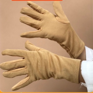 Bao tay găng tay Nữ chất liệu vải cotton chống nắng giữ ấm lái xe