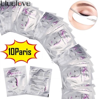 Set 10 cặp miếng dán dưới mắt hỗ trợ nối mi