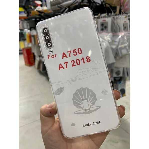 Ốp Samsung A22 4G,A750, dẻo trong suốt viền bảo vệ camera
