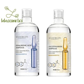 Tinh chất dưỡng da HA / Nicotinamide Maycreate 500ml