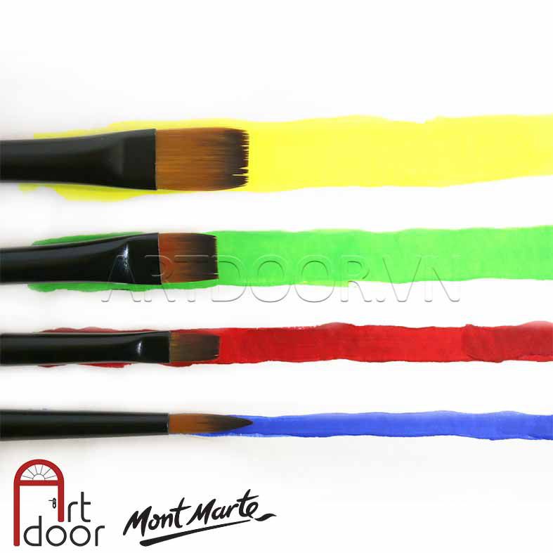 [ARTDOOR] Bộ cọ vẽ Acrylic MONT MARTE Gallery 4 cây (HS0011)