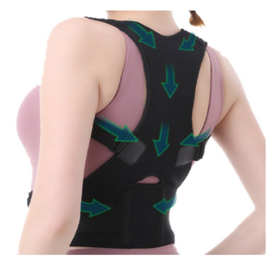 Đai cố định xương đòn, chỉnh gù lưng AOLIKES AL 3106 - 1 cái, Đai Lưng chống vẹo cột sống chính hãng