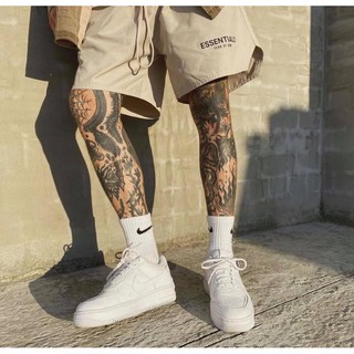 Vớ/ Tất Nike Everyday Plus Cổ Cao (Đen/Trắng)