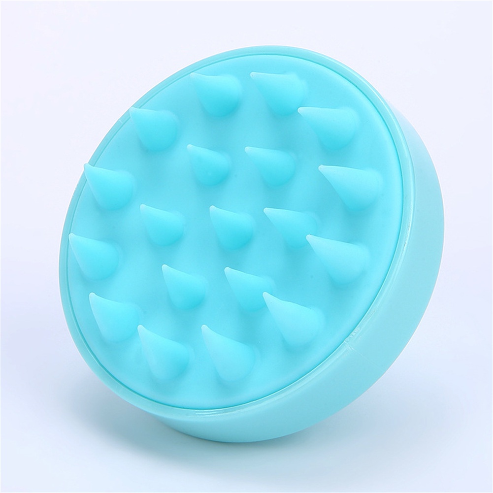 Nhật Bản Silicone Massage Da Đầu Dầu Gội Đầu Bàn Chải Tắm Sạch Tẩy Tế Bào Chết Lược Giặt Bàn Chải Tóc Bri