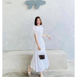 ĐẦM XẾP PLI ĐUÔI CÁ (KÈM VIDEO HÌNH THẬT)