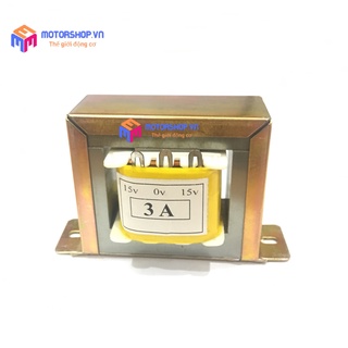 Mts biến áp nguồn đối xứng 15v 3a, nguồn đôi 15v
