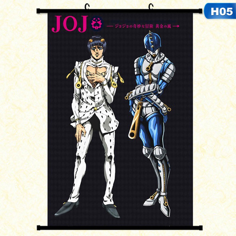 Áp phích Trang trí nội thất hình Anime jojo 's bizarre adventure