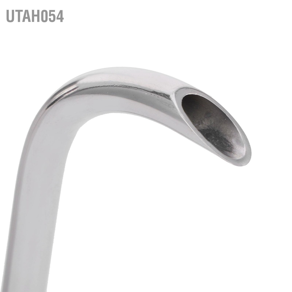 [Hàng Sẵn] Ấm pha cà phê nhỏ giọt bằng thép không gỉ 304 có nắp đậy kiểu cổ ngỗng 600ml【Utah054】