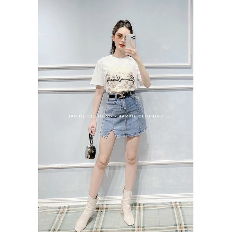 áo thun in nhũ xịn sò kèm hình thật
