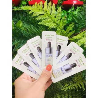 Sample Serum Hỗ Trợ Giảm Mụn Sưng Viêm, Mụn Đỏ Cho Da Nhạy Cảm DMCK - Clean Ac Ampoule [ Gói Dùng Thử ]
