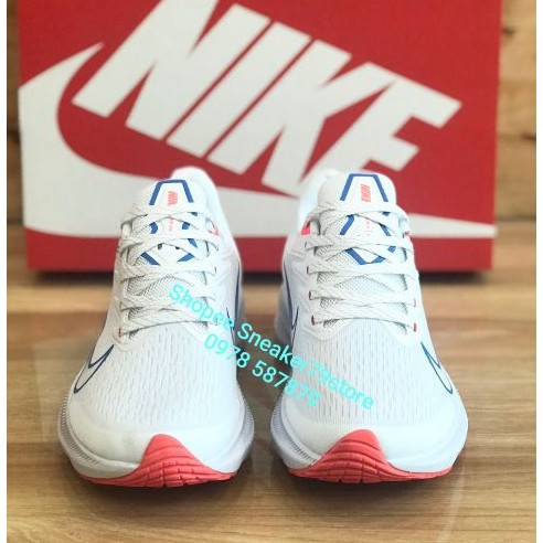 Giày Nike Zoom Winflo 7 (20) White Nữ [Chính Hãng - FullBox] Hình Ảnh Thực Chụp Tại Sneaker79store