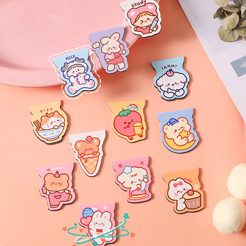 Kẹp Sách Từ Tính Họa Tiết Hoạt Hình Dễ Thương Dành Cho Học Sinh