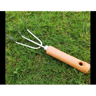 Cào xới đất inox cầm tay loại lớn LV024