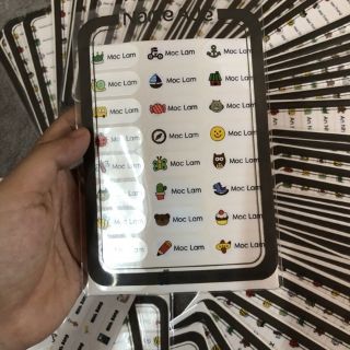 Name sticker dán đồ dùng cho bé